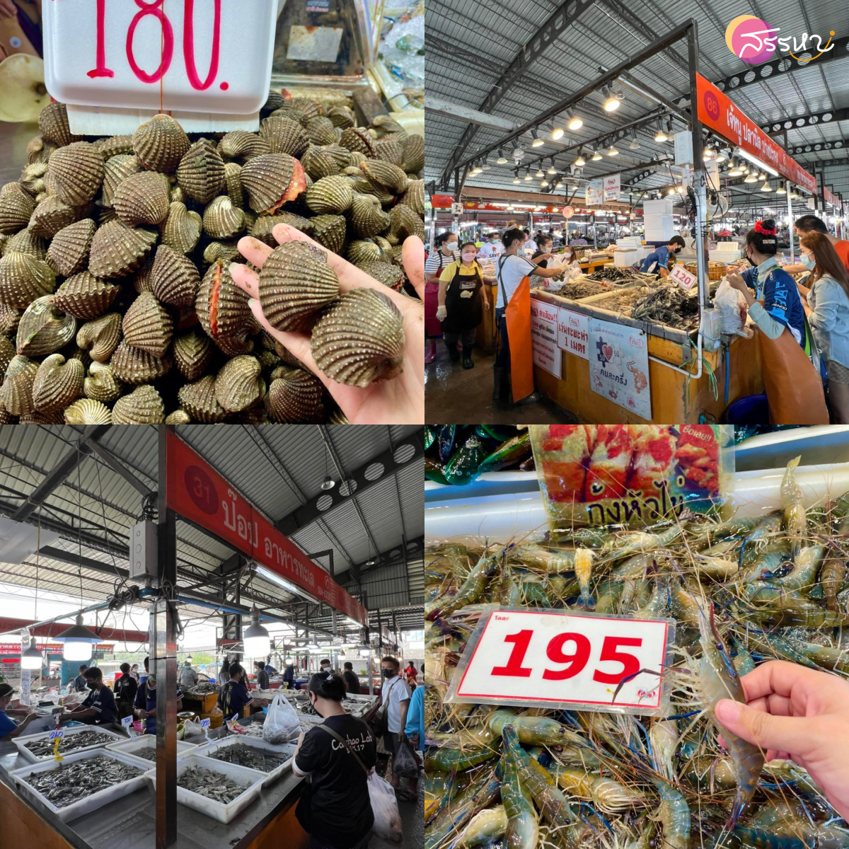10 พิกัด ตลาดอาหารทะเล คุณภาพดี ราคาเป็นกันเอง