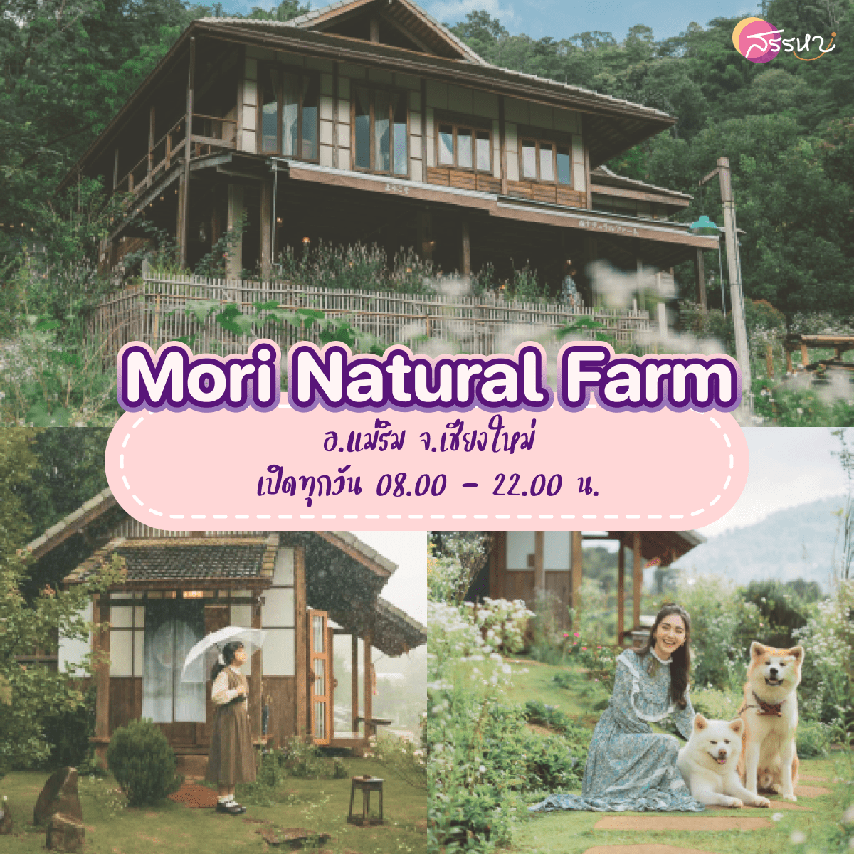 15 ที่เที่ยวเชียงใหม่ 2021-Mori Natural Farm 