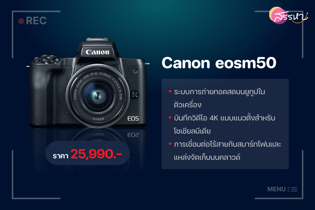 แนะนำ 6 อันดับ กล้อง Canon รุ่นไหนดี ปี 2022