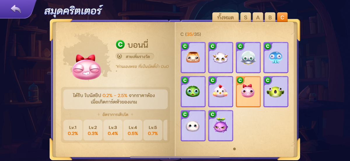 พาส่องคริตเตอร์คลาส C ดัมมี่เทลส์ จะน่ารักขนาดไหน!!